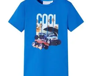 Tricou pentru copii, albastru, 128