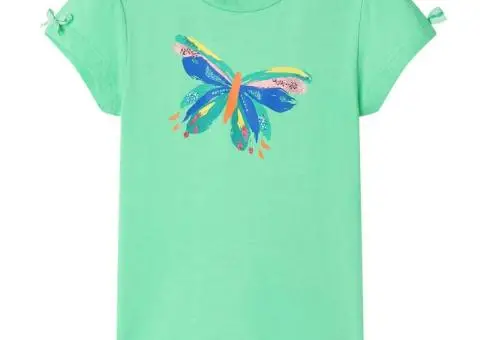 Tricou pentru copii, verde deschis, 92 - 1/5