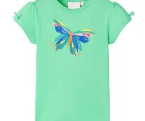 Tricou pentru copii, verde deschis, 92
