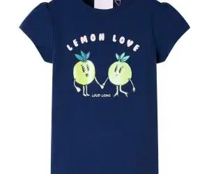 Tricou pentru copii, bleumarin, 140