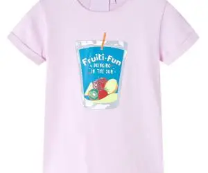 Tricou pentru copii, roz pal, 140