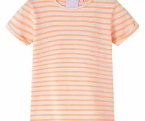 Tricou pentru copii, portocaliu neon, 92