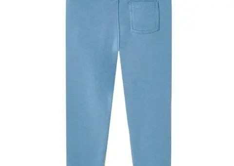 Pantaloni de trening pentru copii, albastru, 128 - 2/5