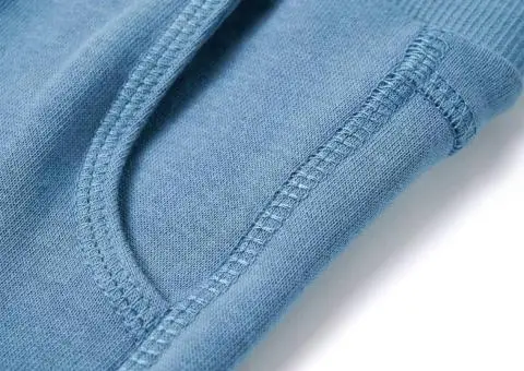 Pantaloni de trening pentru copii, albastru, 128 - 5/5