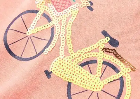 Tricou pentru copii, corai neon, 116 - 4/5