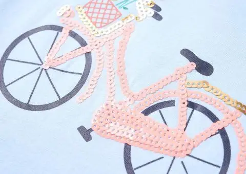 Tricou pentru copii, albastru deschis, 140 - 4/5