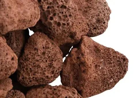 Roci vulcanice, 25 kg, roșu, 3-5 cm - 5/5