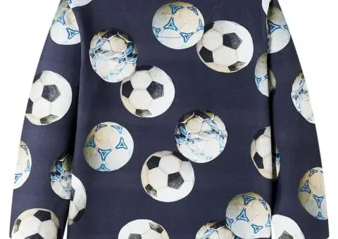 Bluzon pentru copii, bleumarin, 116 - 2/5