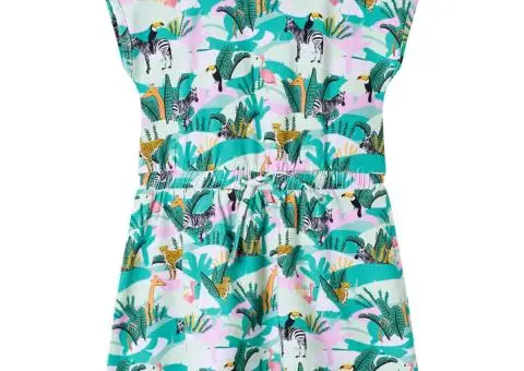 Rochie pentru copii, verde mentă deschis, 116 - 1/5