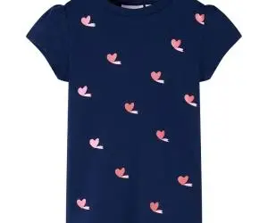 Tricou pentru copii, bleumarin, 116