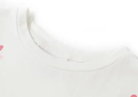 Tricou pentru copii, ecru, 104 - 3/5