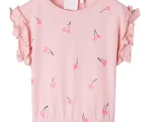 Tricou pentru copii, roz deschis, 128