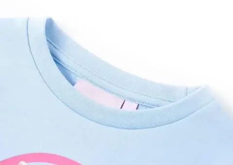 Bluzon pentru copii, albastru deschis, 104 - 3/5