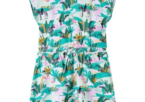 Rochie pentru copii, verde mentă deschis, 92 - 1/5