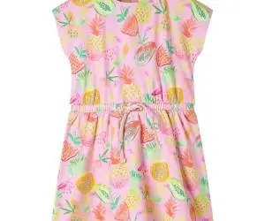 Rochie pentru copii, roz pal, 104