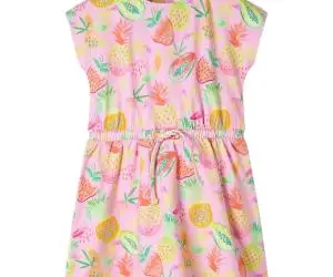 Rochie pentru copii, roz pal, 128