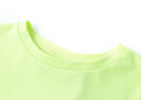 Tricou pentru copii, galben neon, 92 - 3/5
