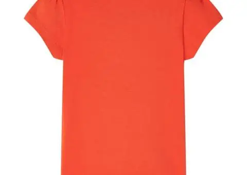 Tricou pentru copii, portocaliu închis, 140 - 2/5