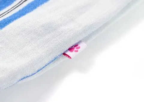 Fusta pentru copii, albastru cobalt și alb, 140 - 5/5