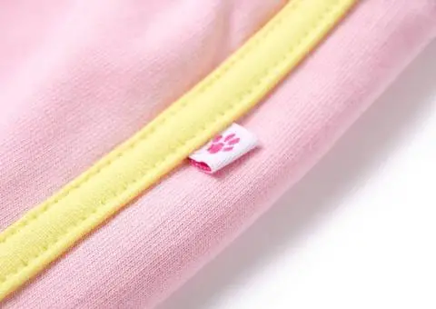 Pantaloni scurți pentru copii cu ornamente, roz aprins, 140 - 4/5