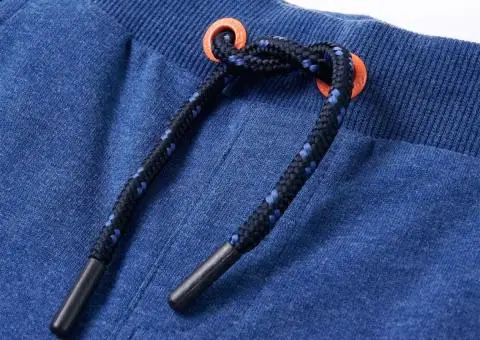 Pantaloni de trening pentru copii, albastru închis, 140 - 4/5