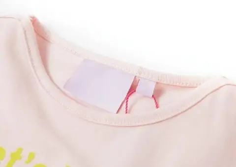 Tricou pentru copii, roz pal, 104 - 3/5