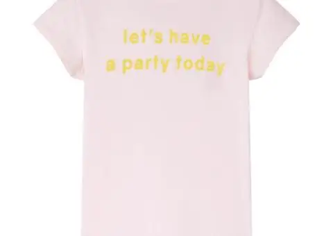 Tricou pentru copii, roz pal, 128 - 1/5