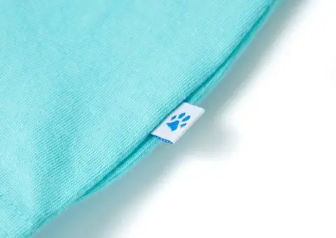 Tricou pentru copii, albastru verzui, 140 - 5/5