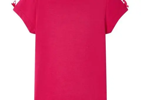 Tricou pentru copii, roz aprins, 140 - 2/5