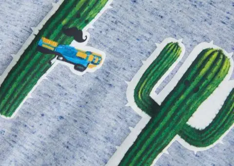 Maieu pentru copii, albastru melanj, 140 - 4/5