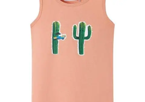 Maieu pentru copii, portocaliu deschis, 128 - 1/5