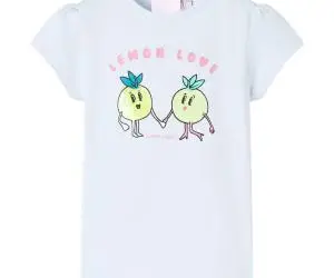 Tricou pentru copii, albastru deschis, 116