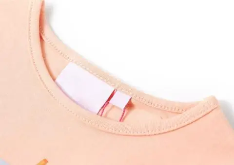 Tricou pentru copii, portocaliu deschis, 140 - 3/5