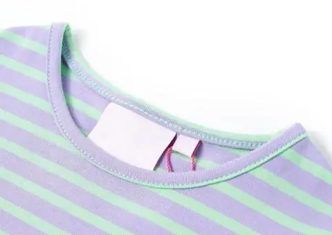 Tricou pentru copii, verde mentă aprins, 128 - 3/5