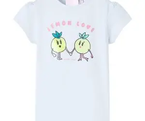 Tricou pentru copii, albastru deschis, 140