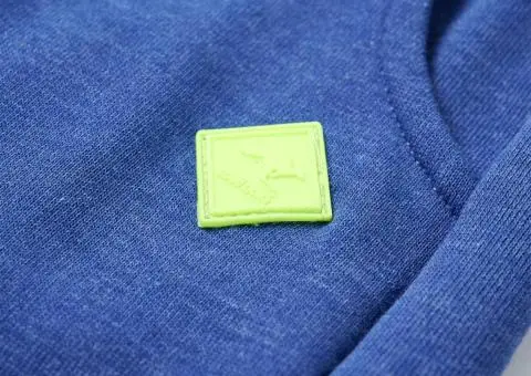 Pantaloni de trening pentru copii, albastru melanj, 104 - 5/5