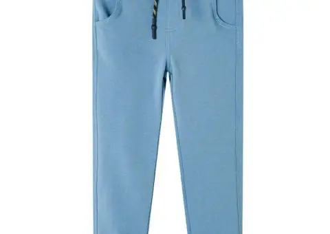 Pantaloni de trening pentru copii, albastru, 104 - 1/5