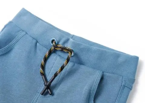 Pantaloni de trening pentru copii, albastru, 104 - 3/5