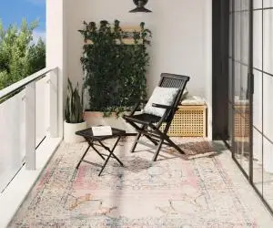 Covor ARBIZU, interior/exterior, design vintage, 200x280 cm