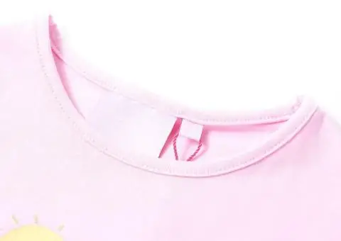 Tricou pentru copii, roz deschis, 104 - 3/5