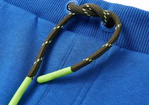 Pantaloni de trening pentru copii, albastru, 116 - 4/5