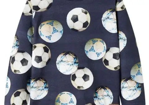 Bluzon pentru copii, bleumarin, 116 - 1/5