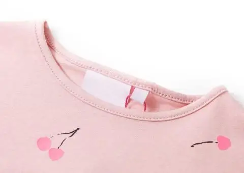 Tricou pentru copii, roz deschis, 128 - 3/5