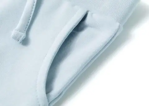 Pantaloni de trening pentru copii, albastru deschis, 128 - 5/5