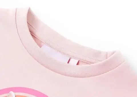 Bluzon pentru copii, roz deschis, 92 - 3/5