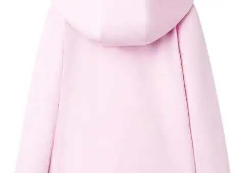 Hanorac cu glugă pentru copii, roz deschis, 92 - 2/5