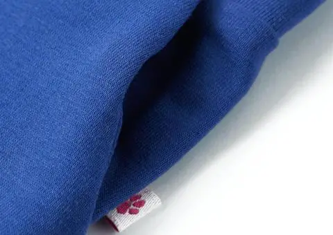 Pantaloni pentru copii cu picioare largi, albastru cobalt, 140 - 4/5