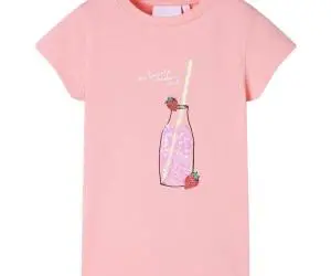 Tricou pentru copii, roz, 92