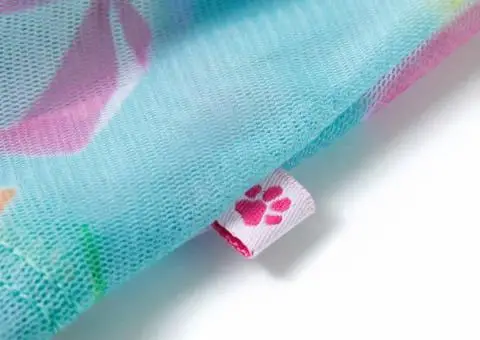 Fustă plisată pentru copii, turcoaz deschis, 92 - 5/5