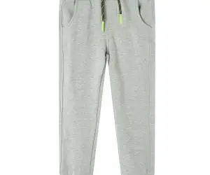 Pantaloni de trening pentru copii, kaki deschis, 92